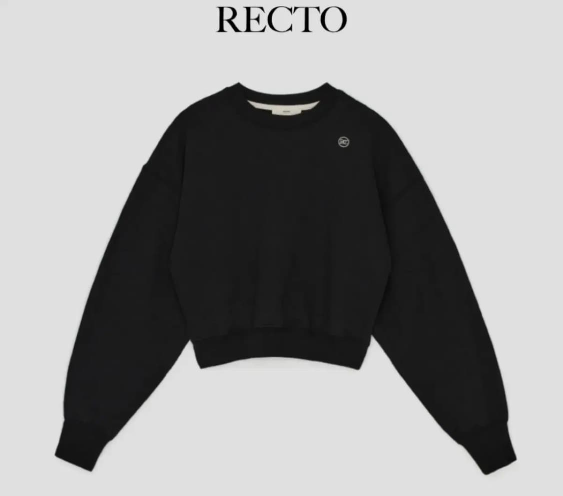 렉토 RC로고 맨투맨 상품이미지1