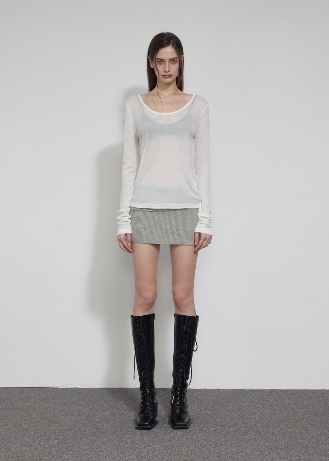 보헤미안서울 ESSENTIAL SCOOP NECK T 상품이미지1