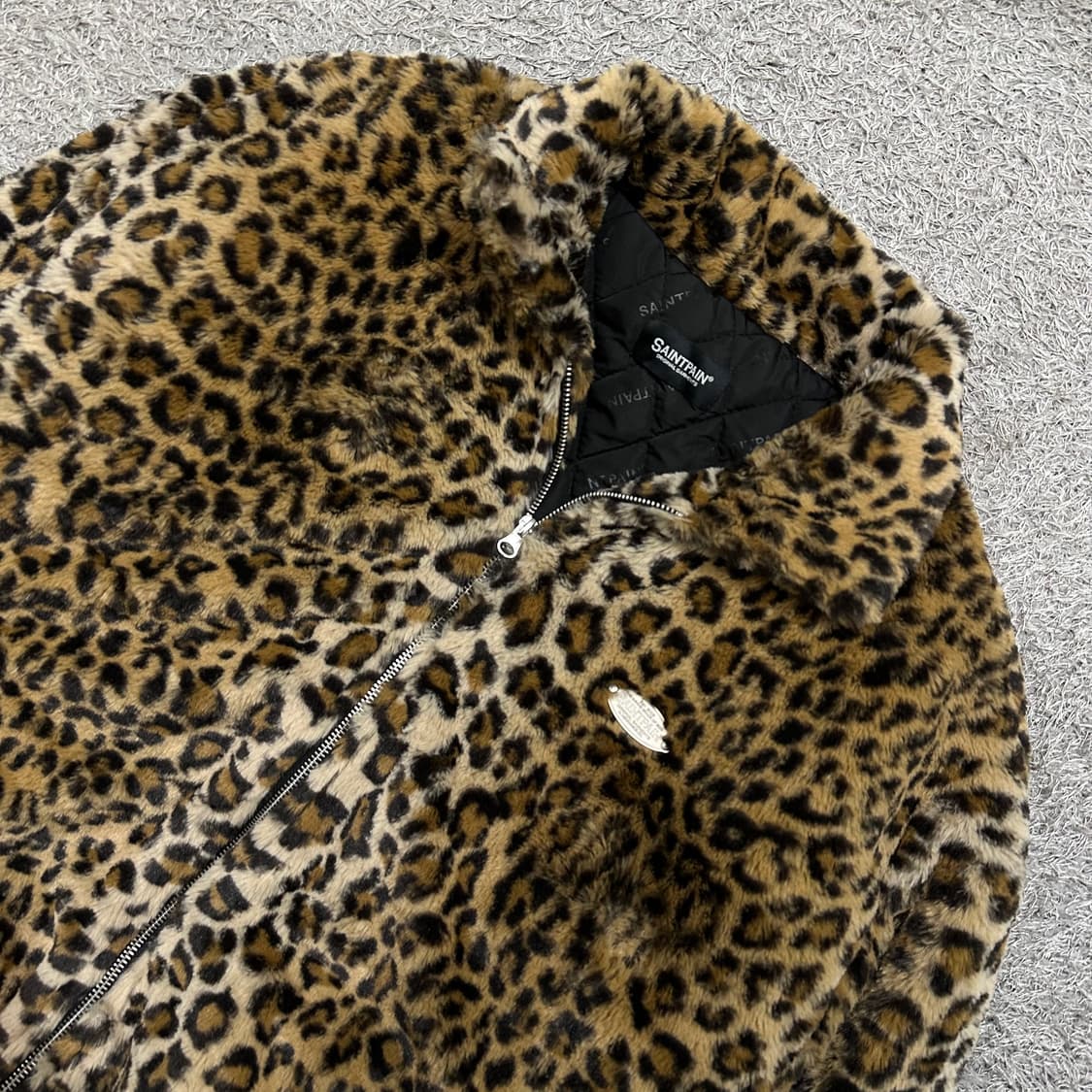 [100] 세인트페인 호피퍼자켓 상품이미지1