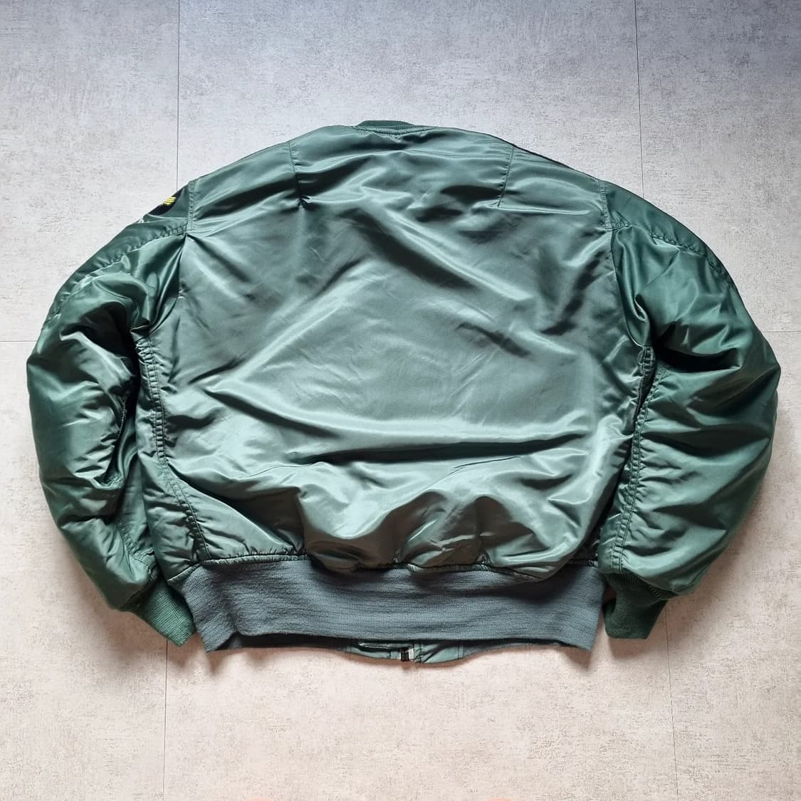 90s USA Greenbrier MA-1 Flight Jkt L sz 상품이미지9
