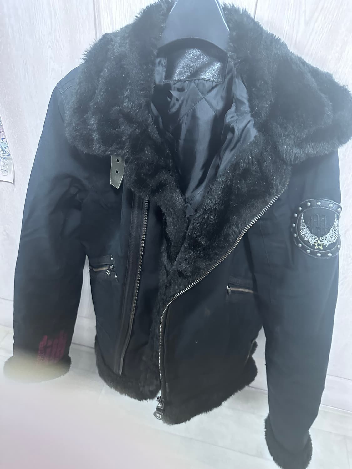 펑크 무스탕 빈티지 상품이미지3