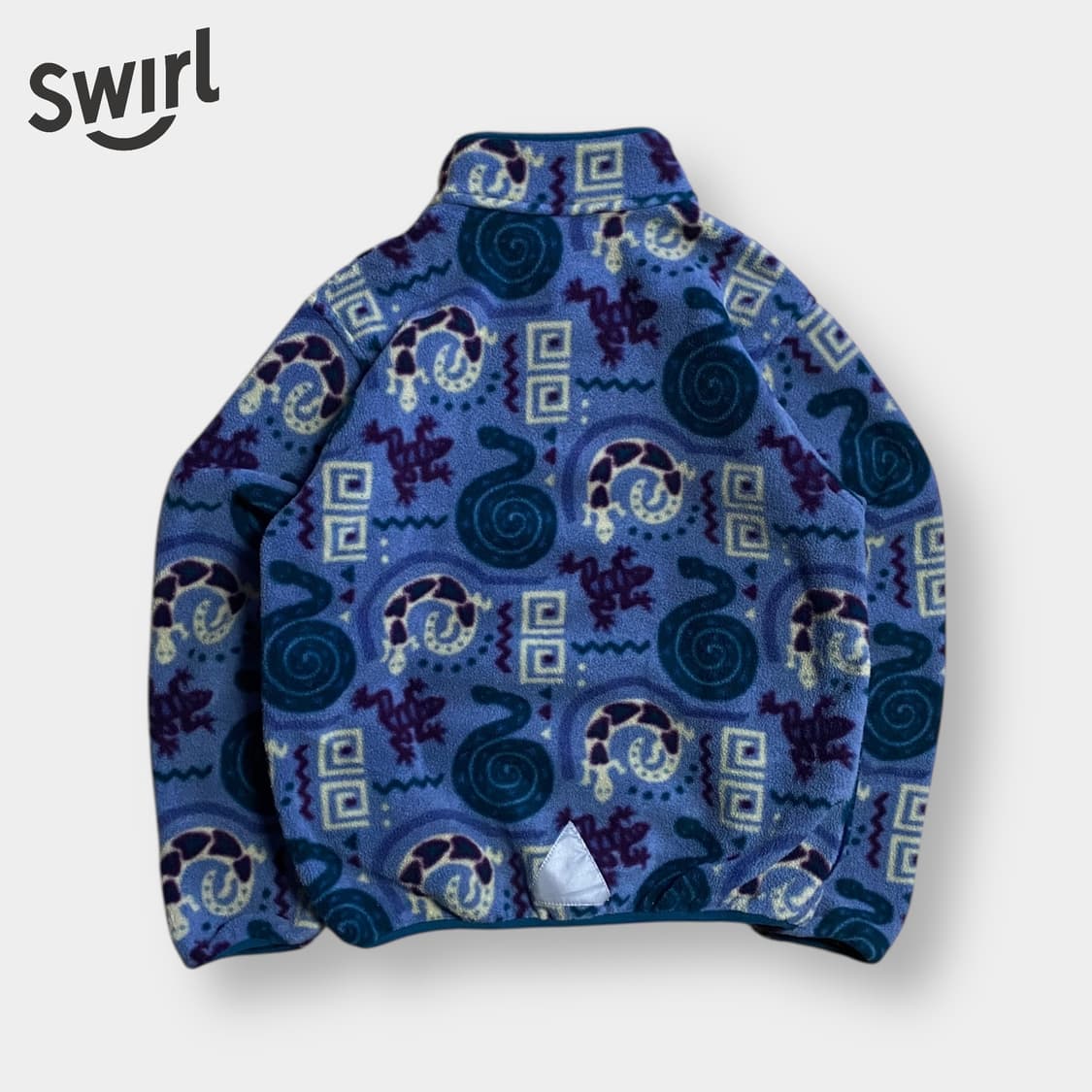 🌊80~90s LLBEAN Fleece half snap tee 상품이미지3