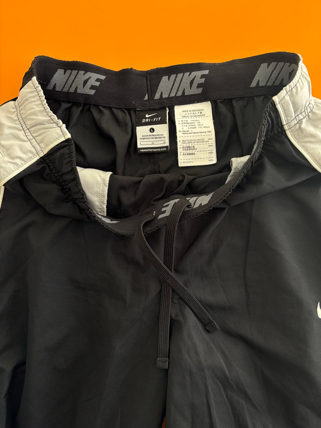 나이키 블랙 트레이닝 바지 상품이미지6