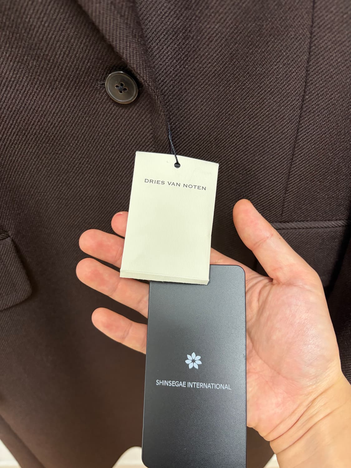 드리스반노튼 롱 코트 상품이미지2