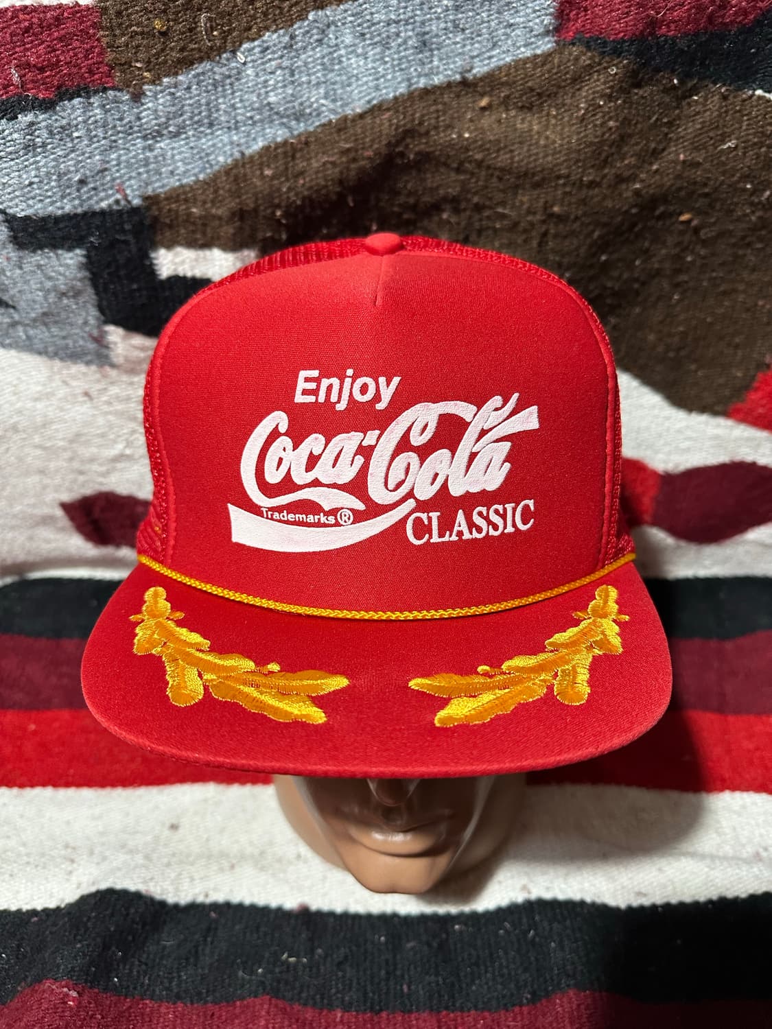 [빈티지] •Vintage Coca-Cola Trucker Cap 상품이미지2