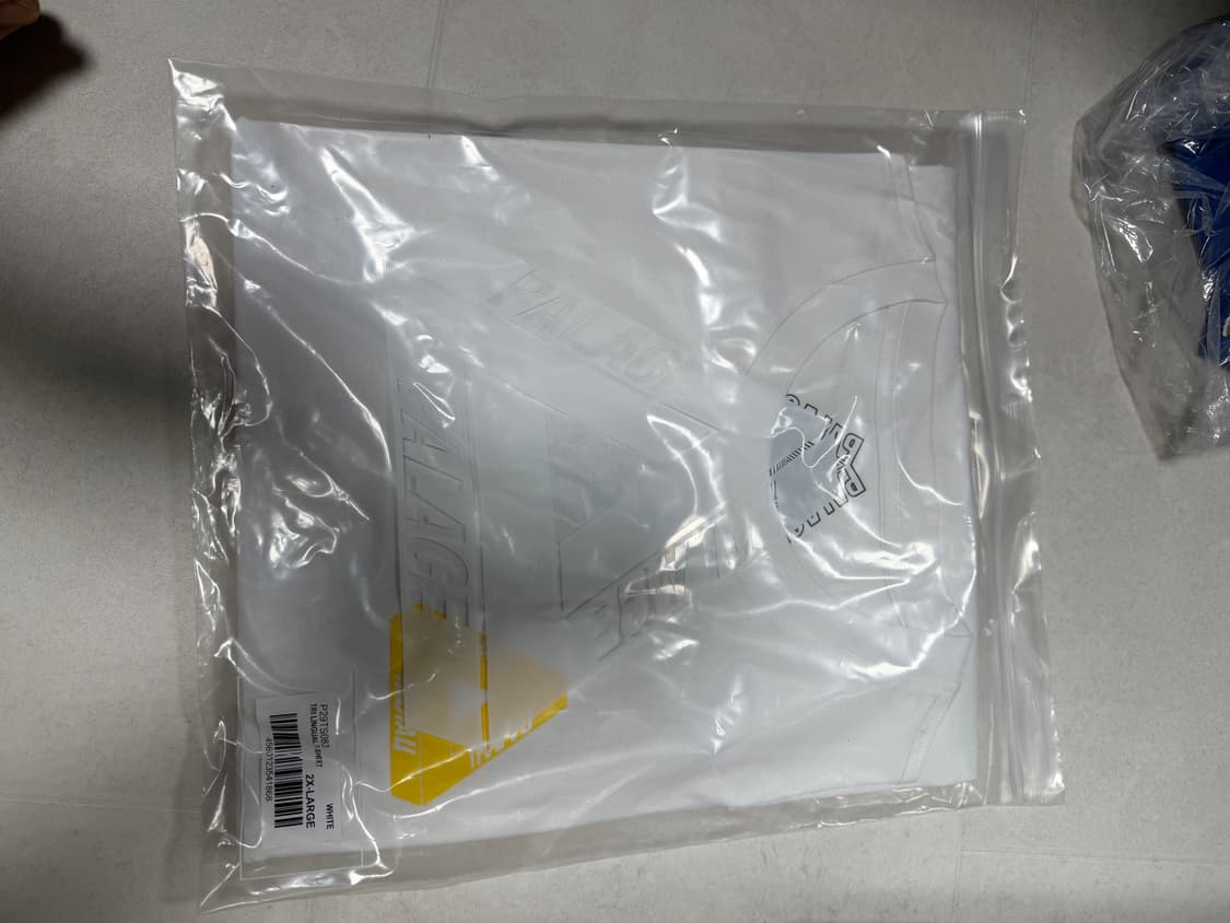 팔라스트라이링구얼티셔츠 화이트 상품이미지1