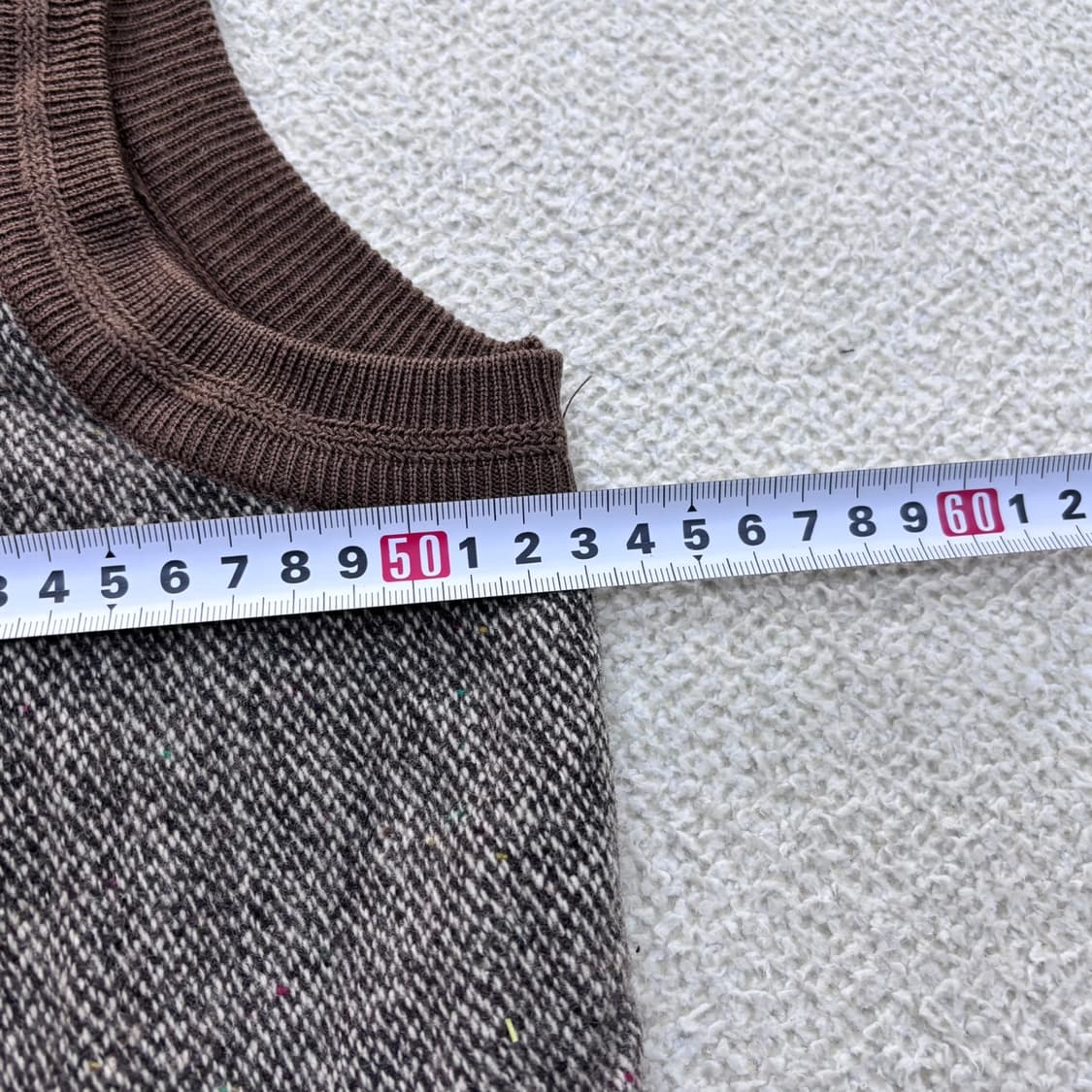 110 라코스테 브라운 니트 조끼 0428E 상품이미지6