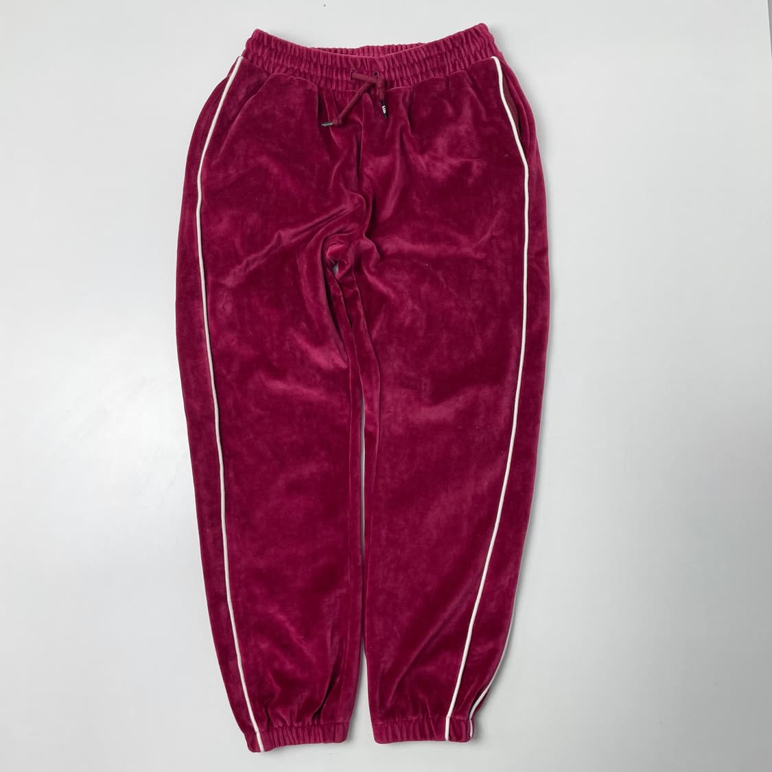 [중고] 뉴에라 키즈 벨벳 트랙 세트 버건디 상품이미지7