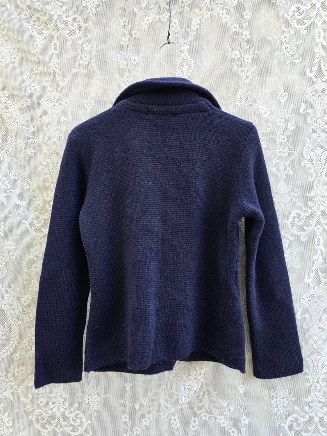 이에나 울 100% 니트 자켓 (made in japan) 상품이미지6