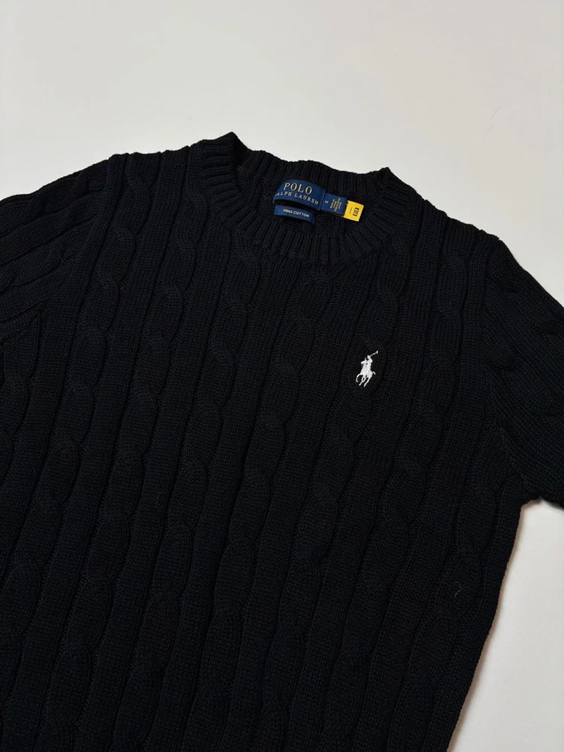 폴로 랄프로렌 큐알 신형 우먼스 반팔 니트 PN8913 상품이미지2