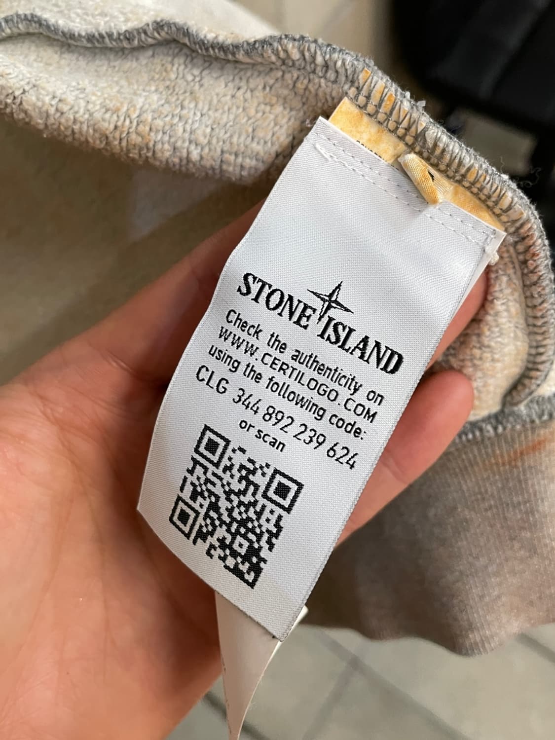 스톤 아일랜드 피그먼트 다이드 후드집업  상품이미지6