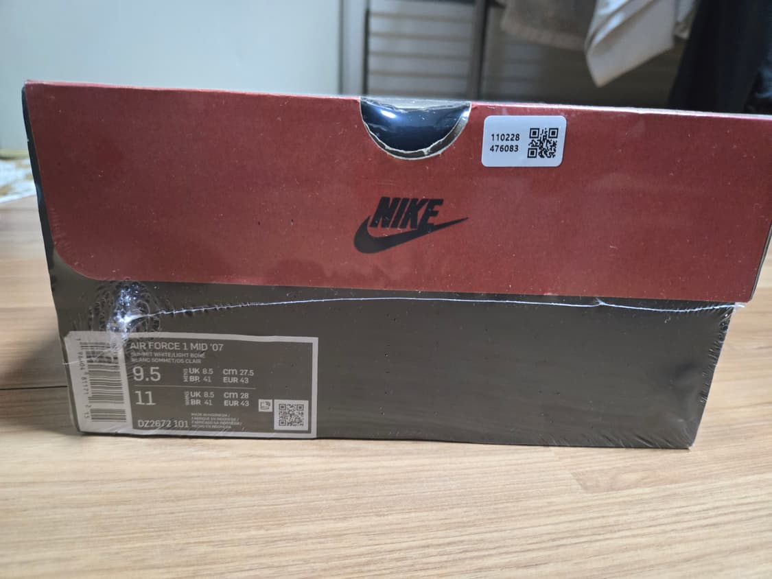 나이키 에어포스 1 미드 07 컬러 오브 더 먼스 서밋 화이트 275 상품이미지2