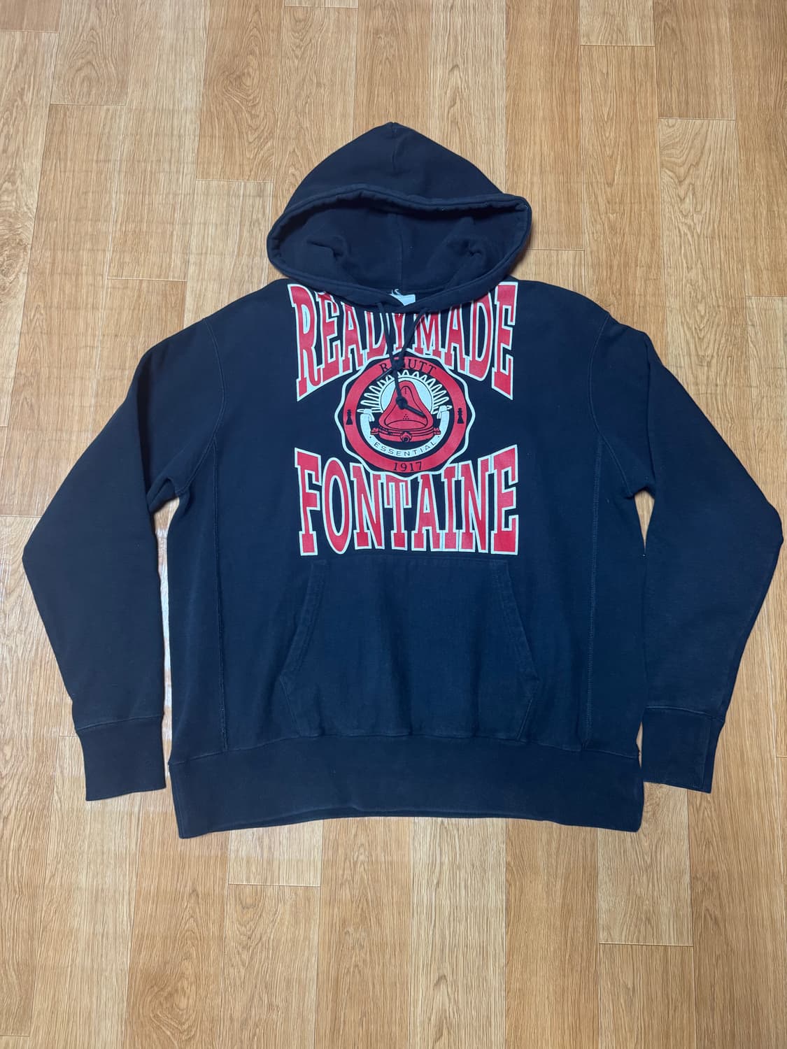 레디메이드 후드티 블랙 상품이미지1