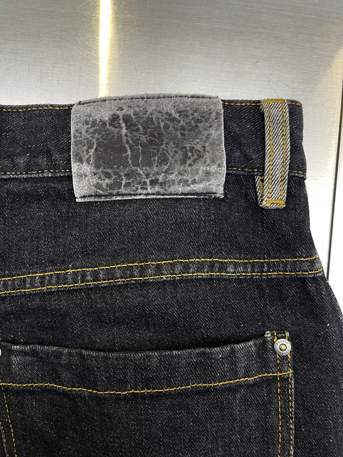 Freaky Massive 808 사이드 라인 올드스쿨 데님 팬츠 상품이미지7