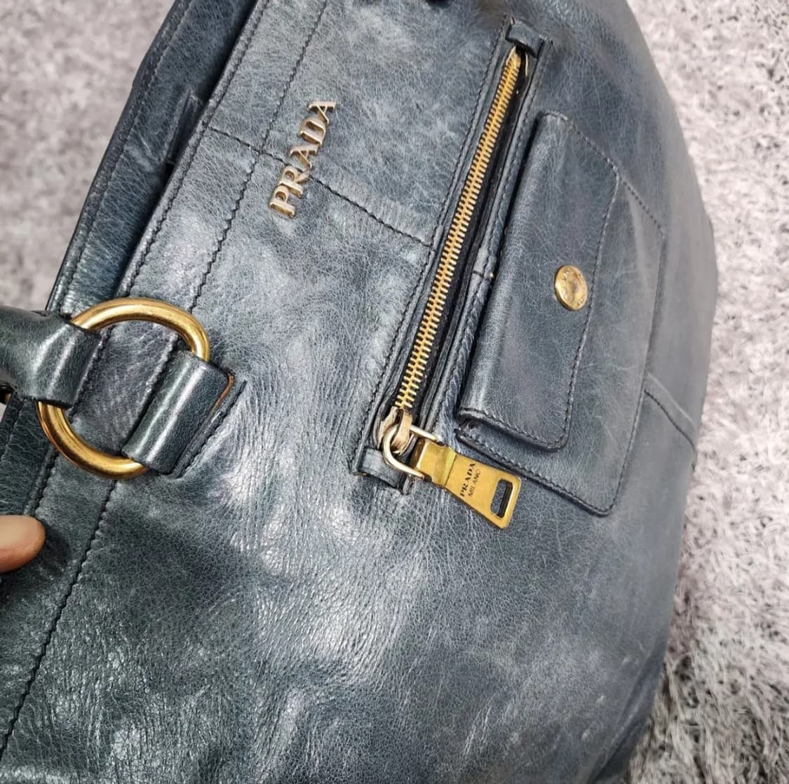 프라다 비텔로 샤인 토트백 상품이미지5