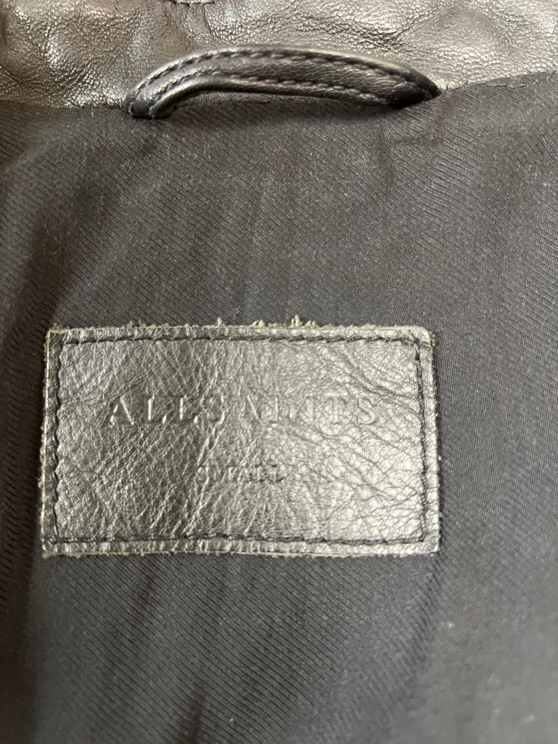 [S] ALLSAINTS 올세인츠 양가죽 클레이 바이커 가죽자켓 상품이미지6