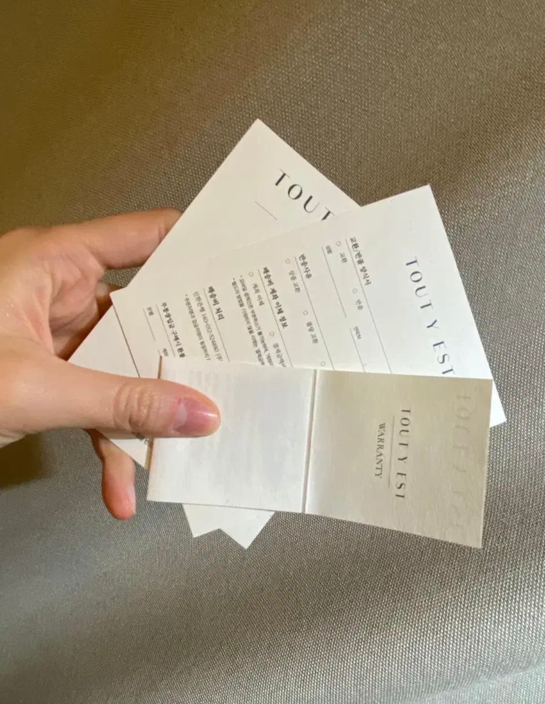 투티에 파라렐백 스카이블루 단종모델 상품이미지6