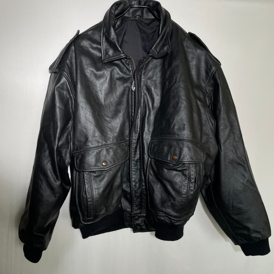 VTG 세미아닐린 가죽자켓 점퍼 56 상품이미지2