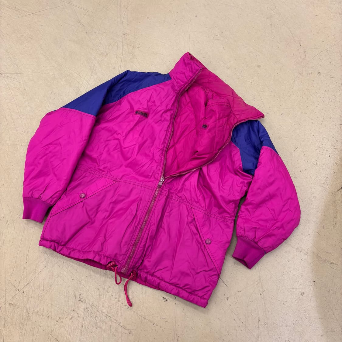 컬럼비아 리버시블 누빔 자켓 상품이미지1