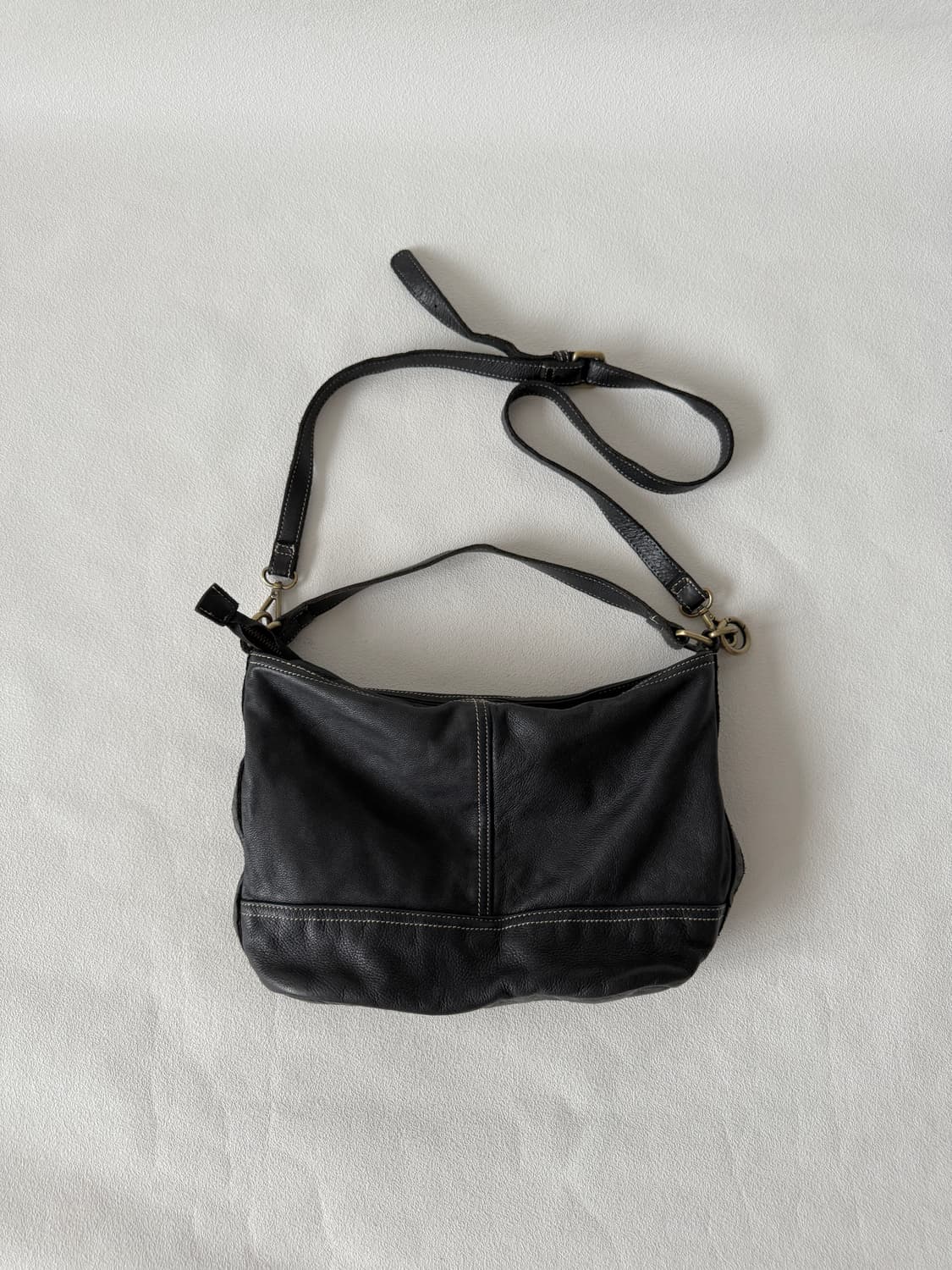 Pre owned 레더 크로스 숄더백 상품이미지2