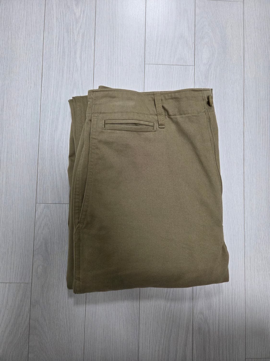 브라운야드 에센셜 치노 팬츠 카키 상품이미지2
