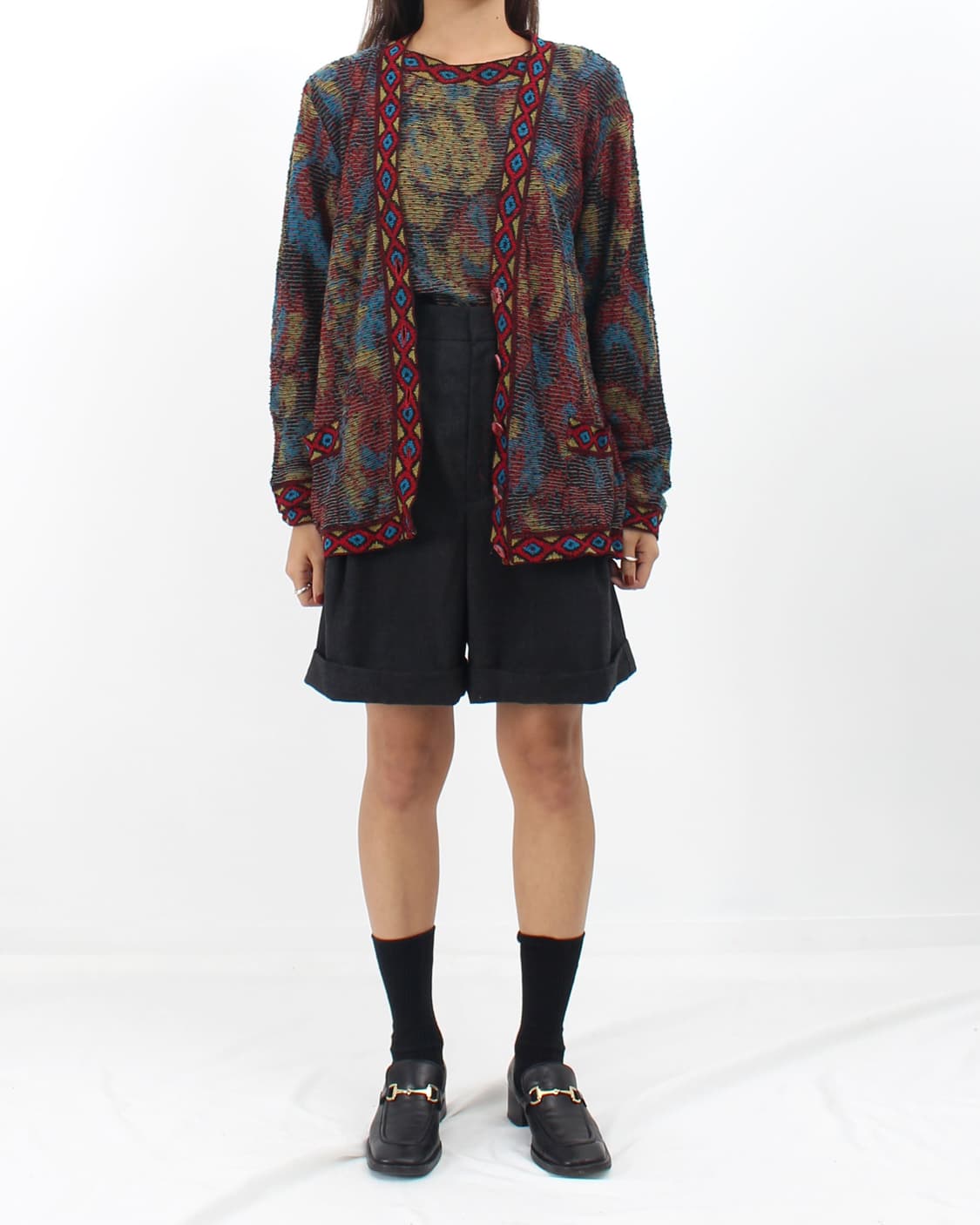 미쏘니 Missoni 빈티지 패턴 멀티컬러 니트 스웨터 상품이미지10