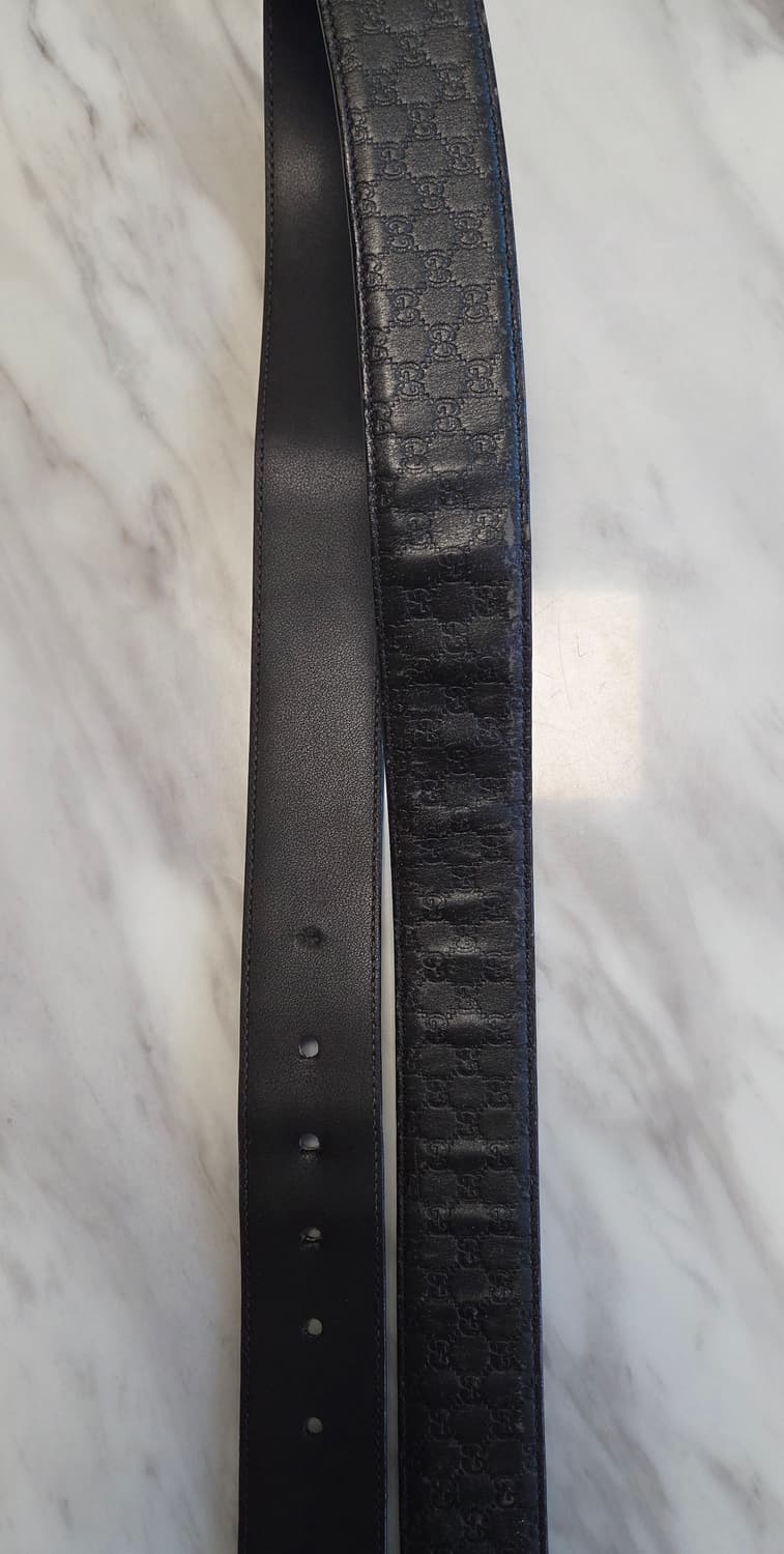 구찌 마이크로시마 은장 벨트 상품이미지9