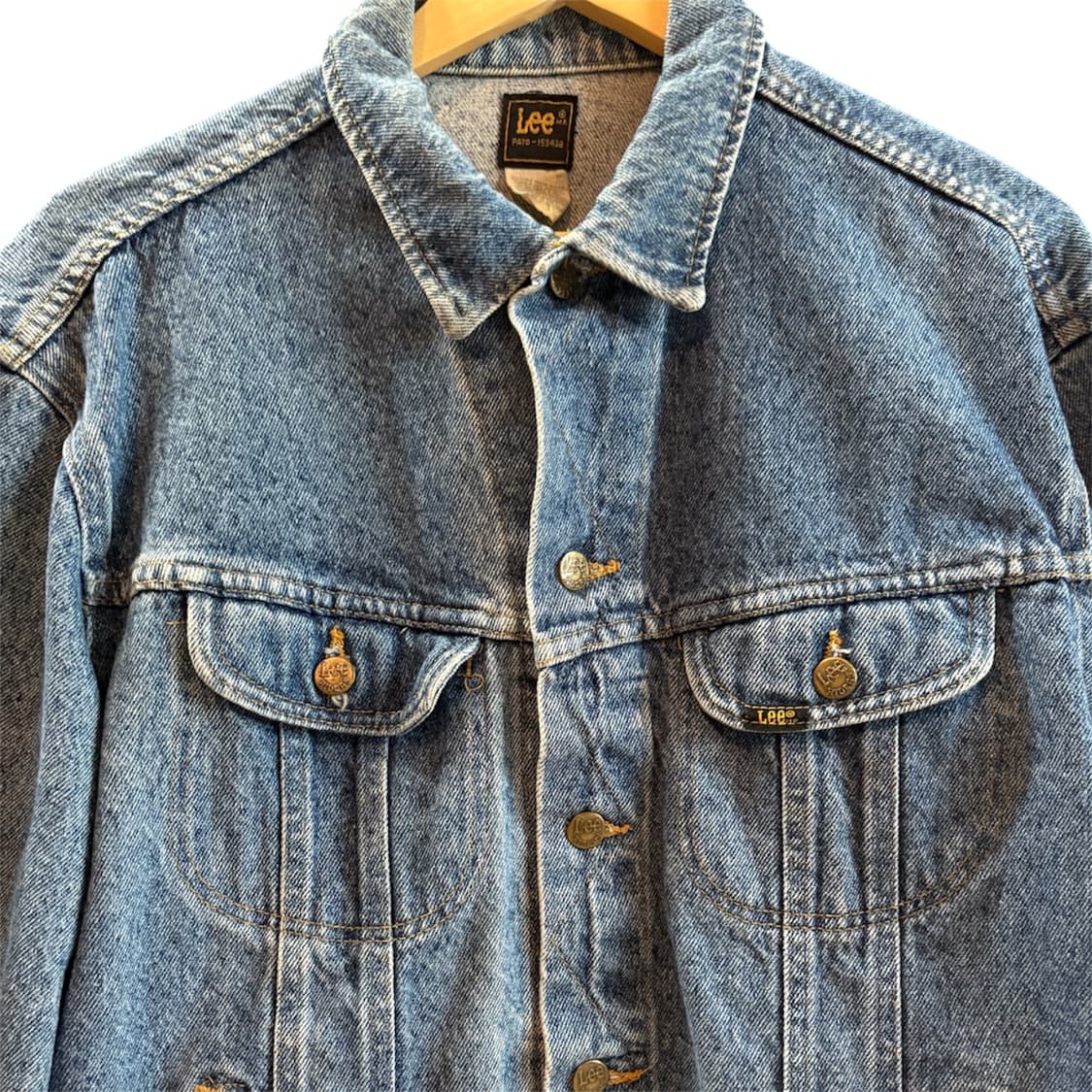 [L] 90s Lee 101j 라이더 데님 자켓 USA 상품이미지3