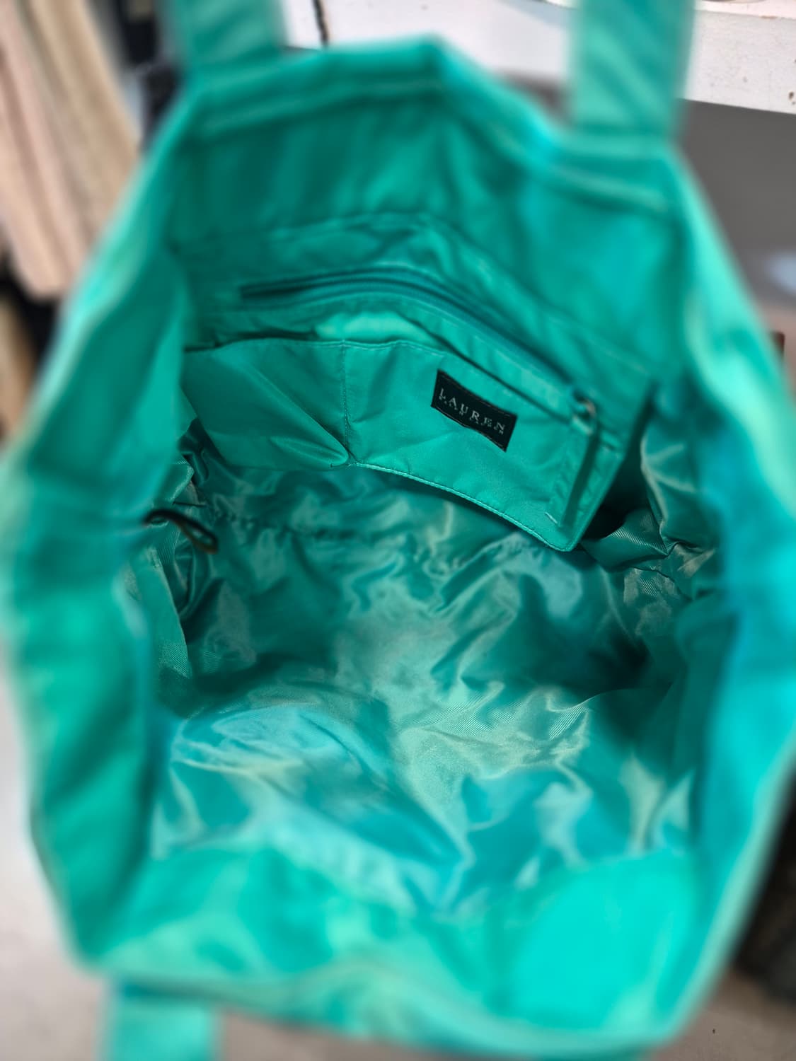 랄프로렌 에메랄드 토트백 상품이미지5