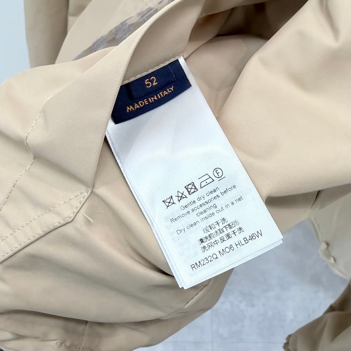 [S+급/52] 루이비통 모노그램 리버서블 바람막이 자켓 풀구성 상품이미지6