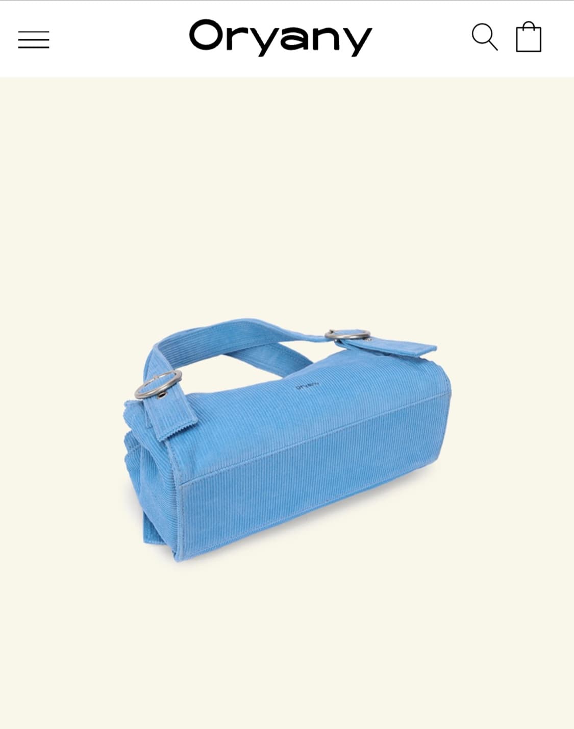 오야니 삐삐 토트백 베이비블루  상품이미지5