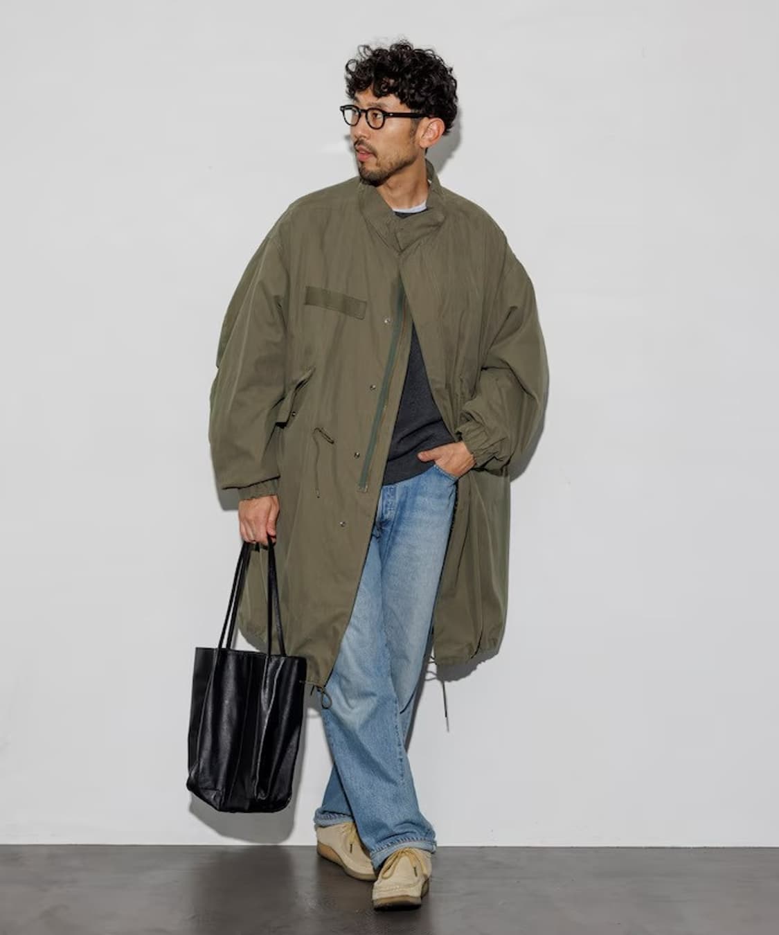 [XL] 프릭스스토어 M65 개파카 피쉬테일 올리브 상품이미지2