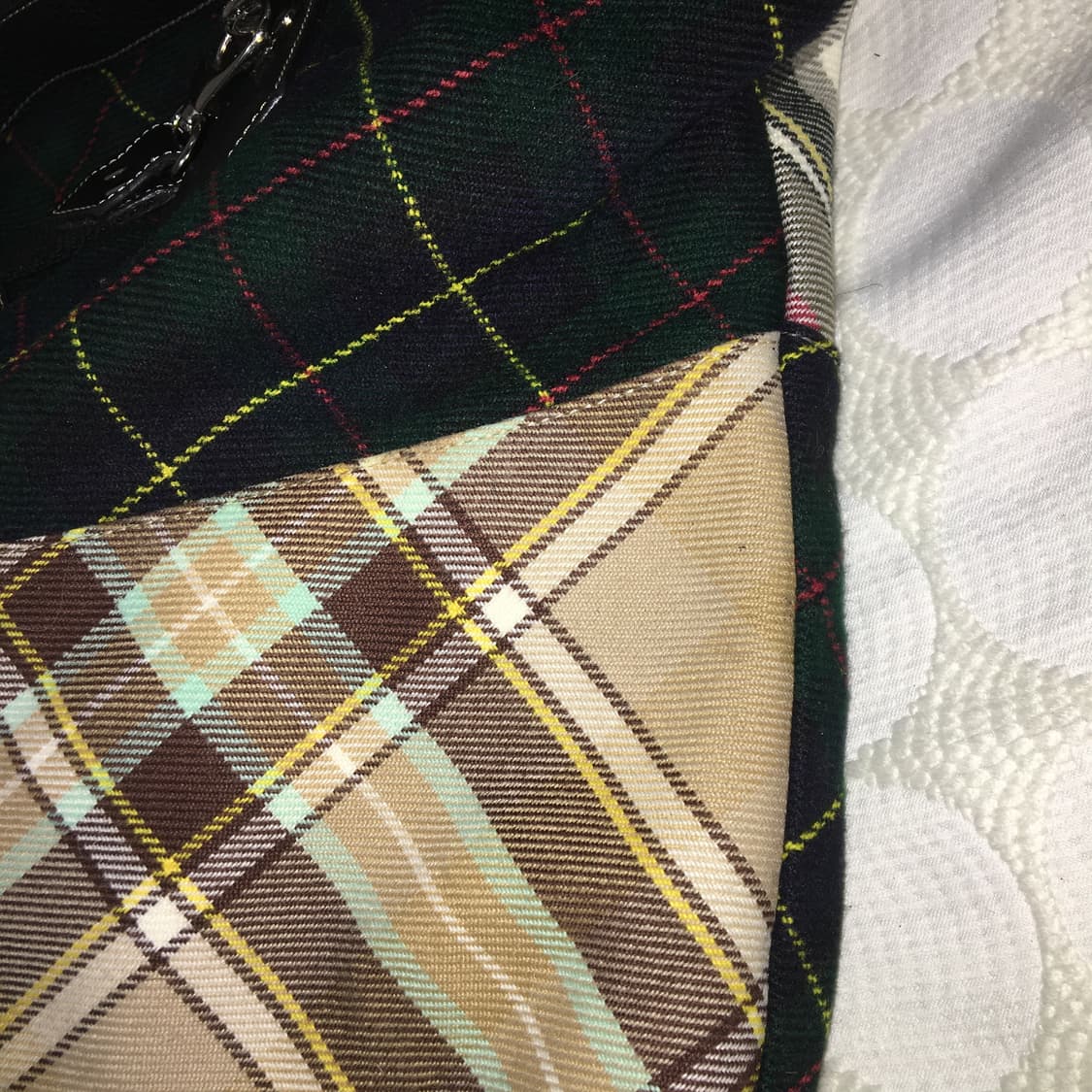 vivienne westwood 타탄 체크 가방 상품이미지8