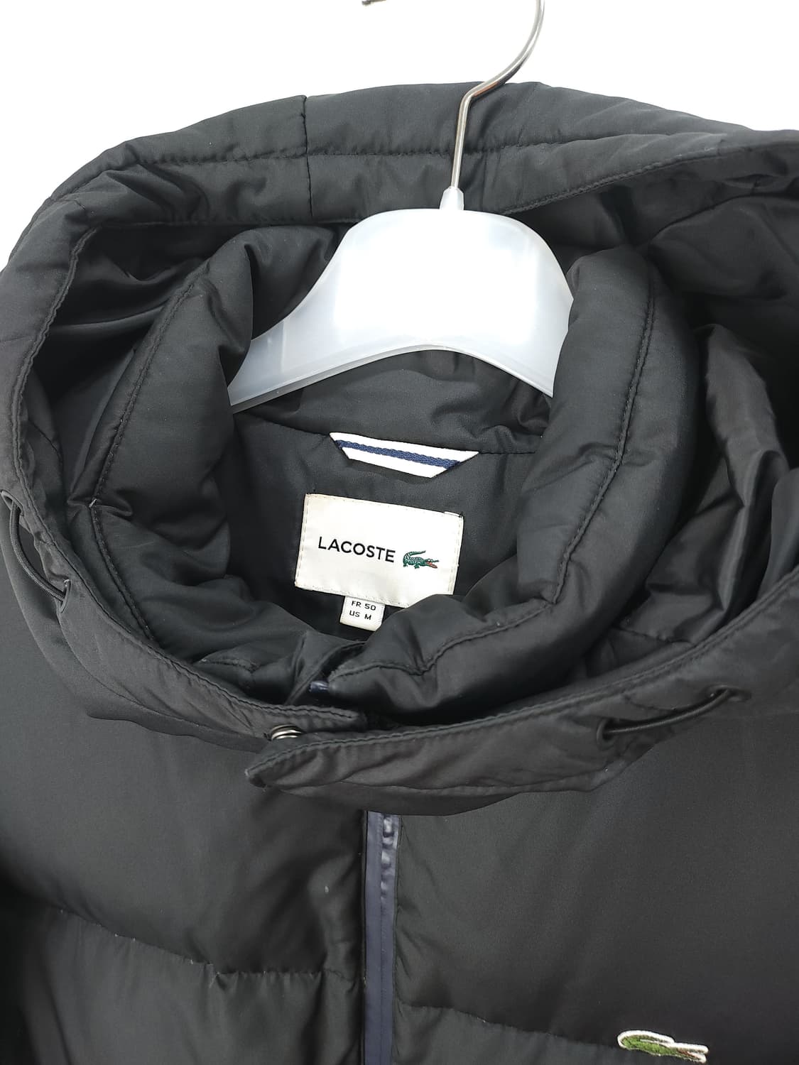 라코스테 블랙 푸퍼 패딩 100-105 XL 상품이미지5