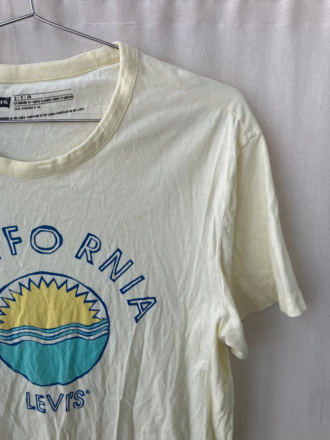 Levi's lemoncore printing half t-shirt 상품이미지5