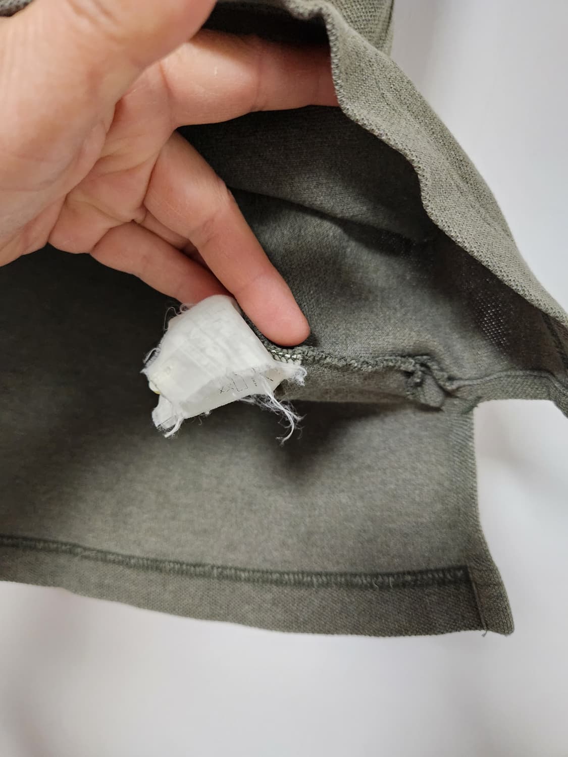 빈폴 반팔 카라티 올리브색 100 상품이미지4