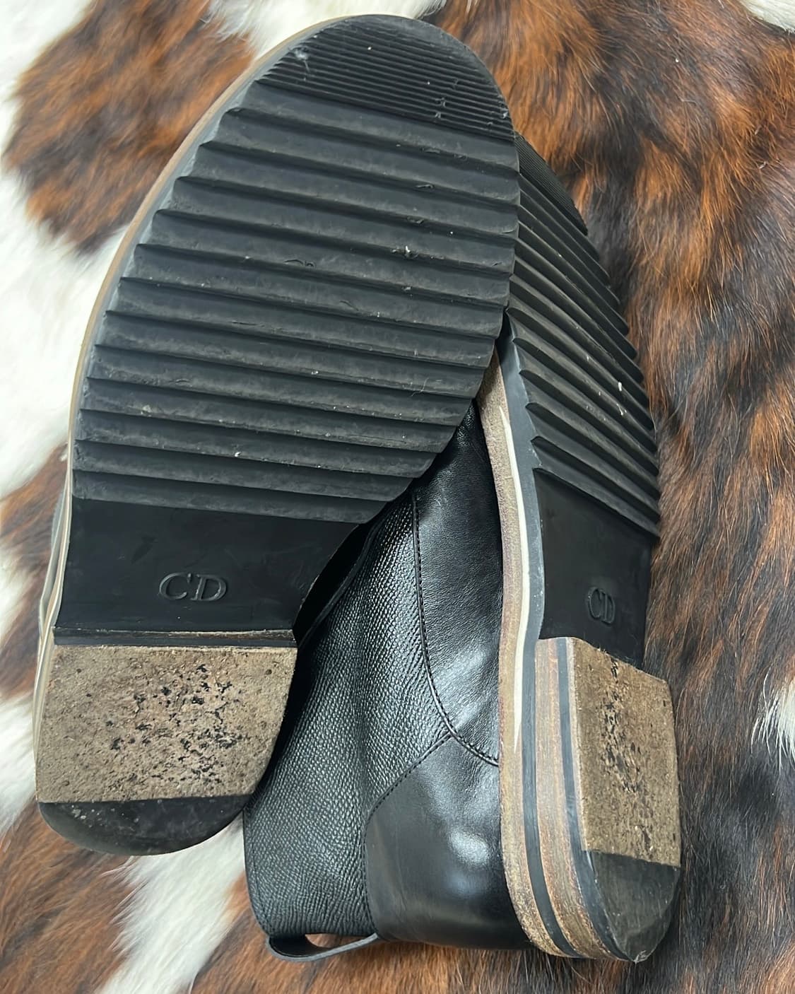 디올 옴므 크리스반아쉐 12SS 밀리터리 컴뱃 지퍼 부츠 상품이미지9