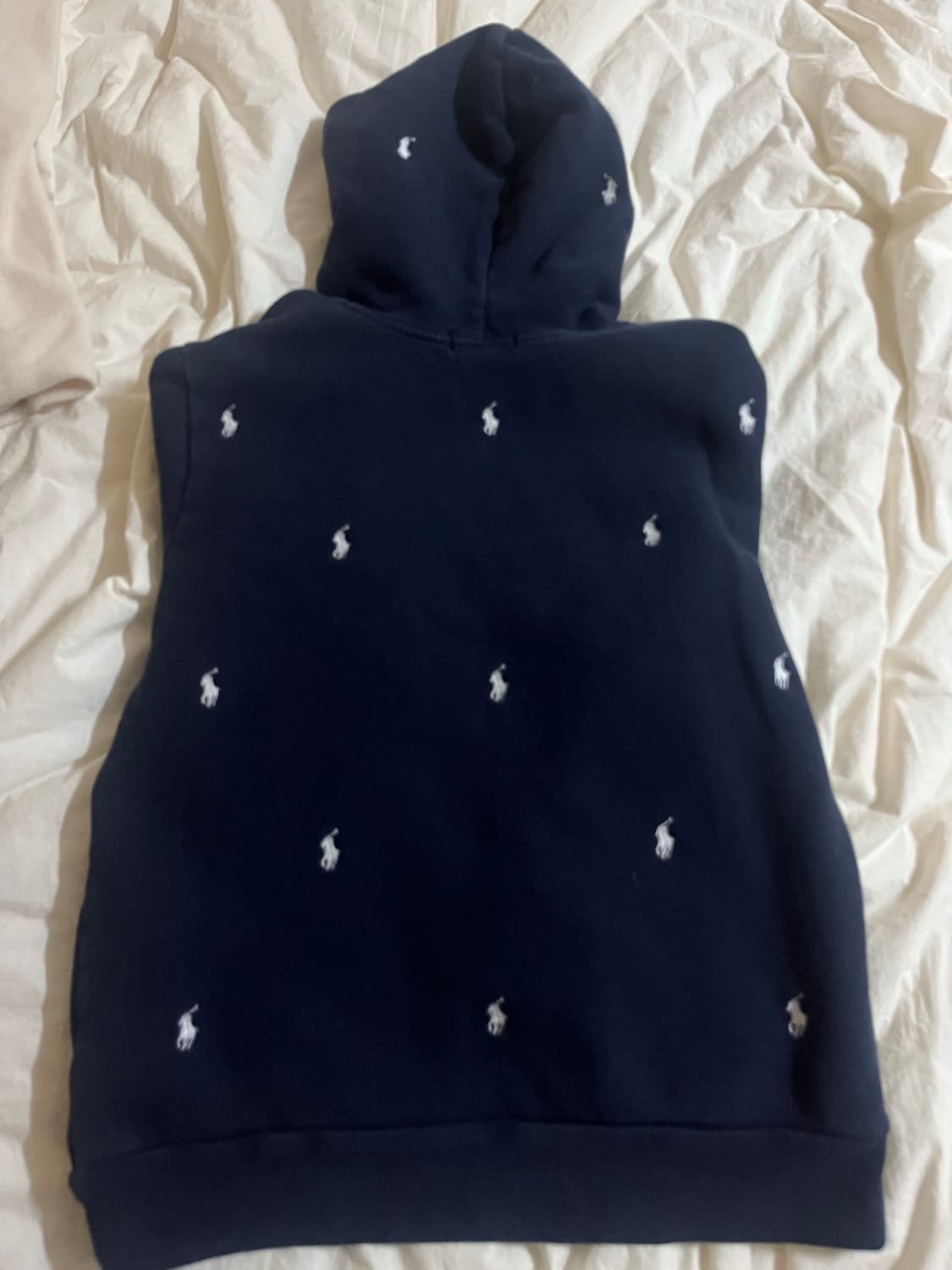 폴로 멀티포니 네이비 후드티 상품이미지3