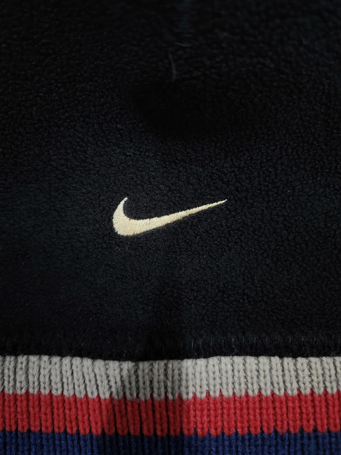 나이키 00s 빈티지 플리스 후리스 스우시 비니 모자 상품이미지3