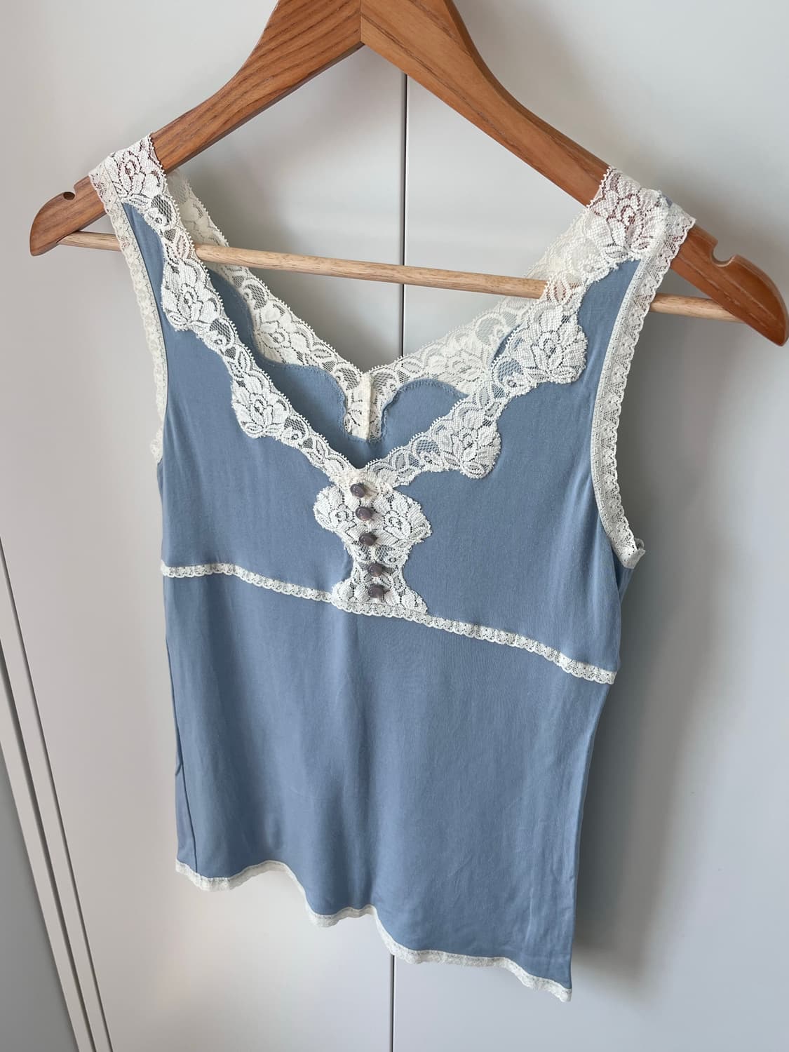 Gaminerie 소라 레이스 버튼 슬리브리스 상품이미지9