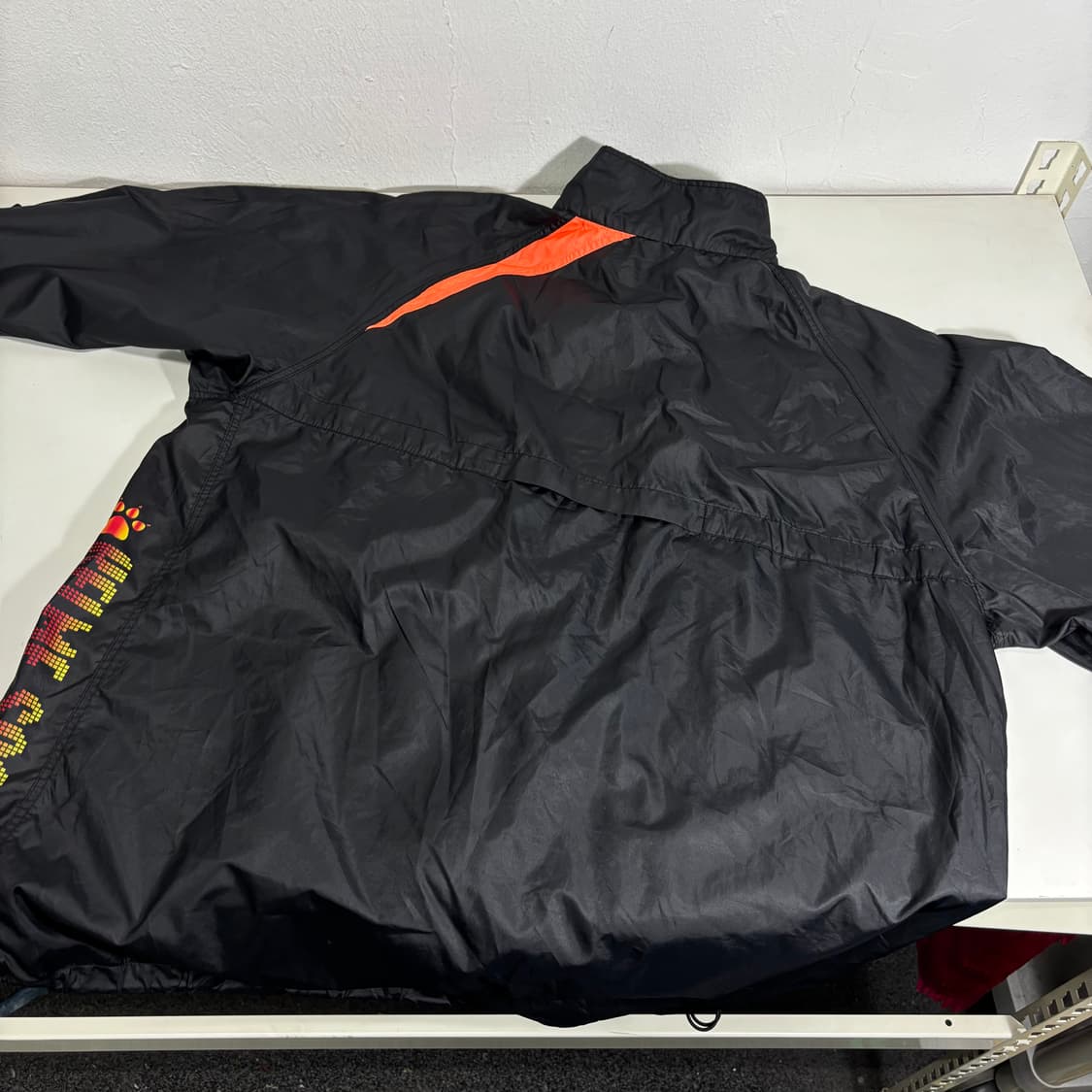 3XL 켈미 KELME 블랙 빅사이즈 바람막이 아노락 상품이미지4