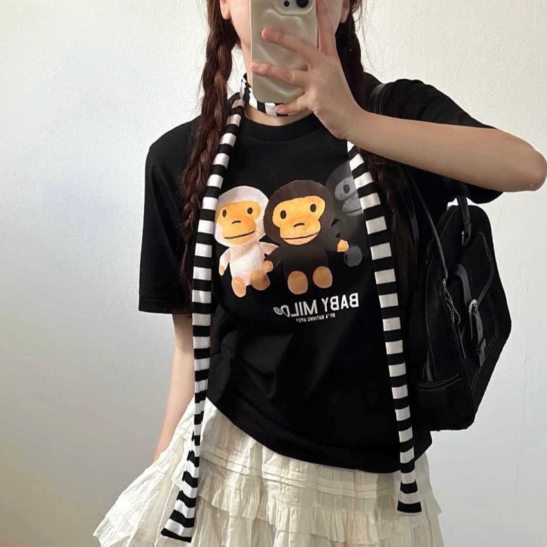 베이프 베이비 마일로 반팔 s 상품이미지2