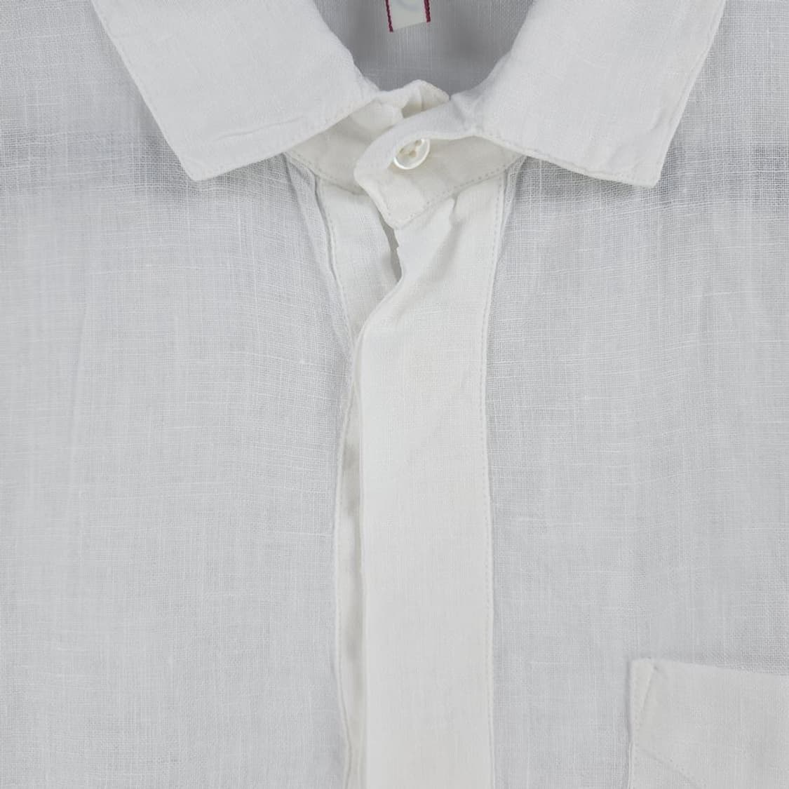 [남38(M)]글랜셔츠 하프버튼 린넨 셔츠[Y64-173] 상품이미지5