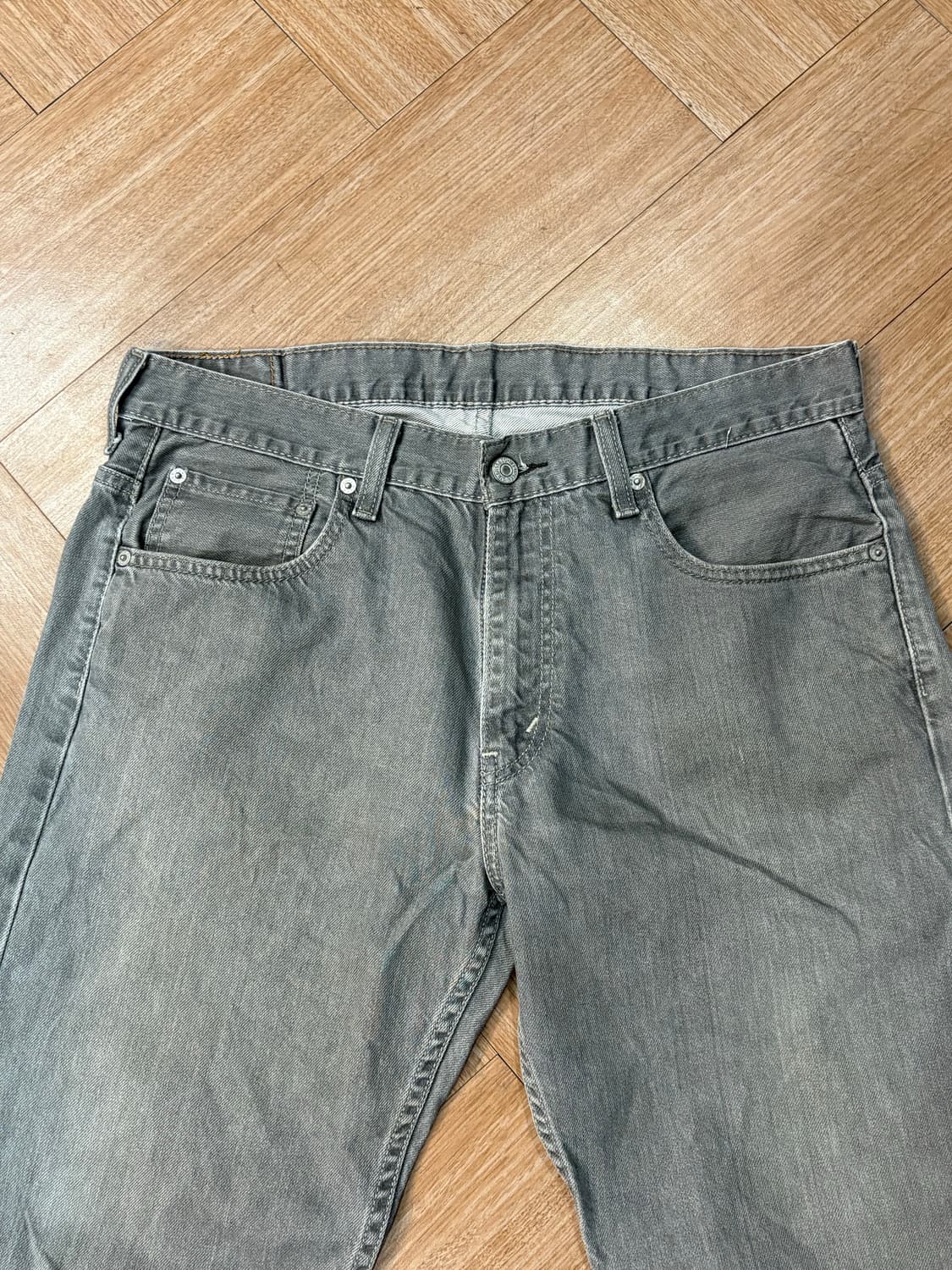 [34] 리바이스 569 그레이 와이드진 배기핏 상품이미지5