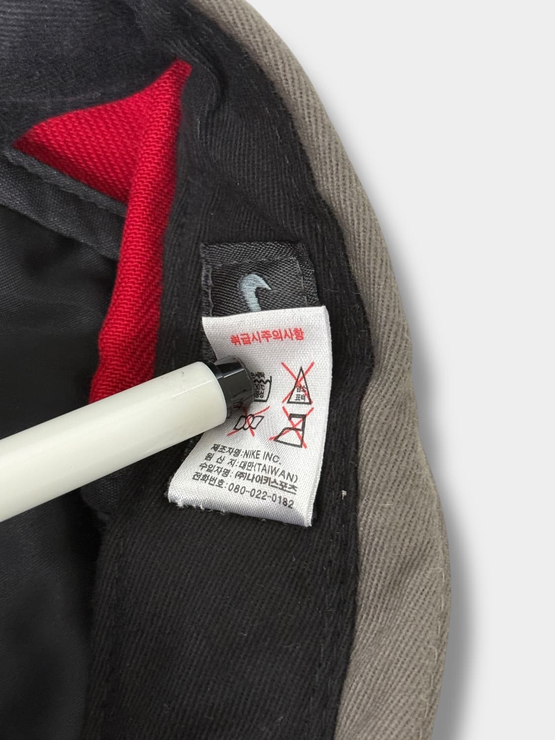 나이키 90‘s 스우시 레드 모직 베레모 헌팅캡 상품이미지10