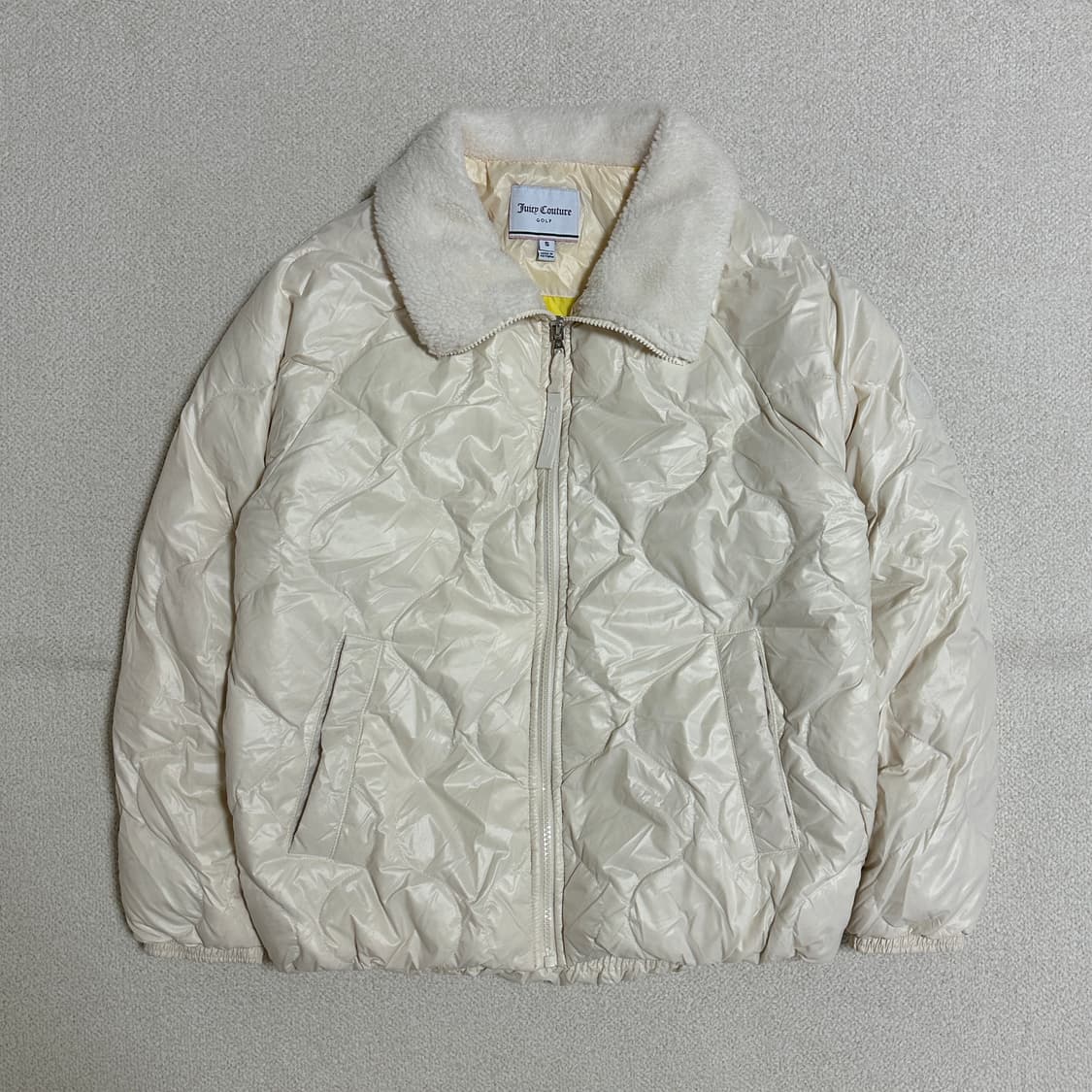 쥬시꾸뛰르 골프 퀄팅 다운 자켓 상품이미지2