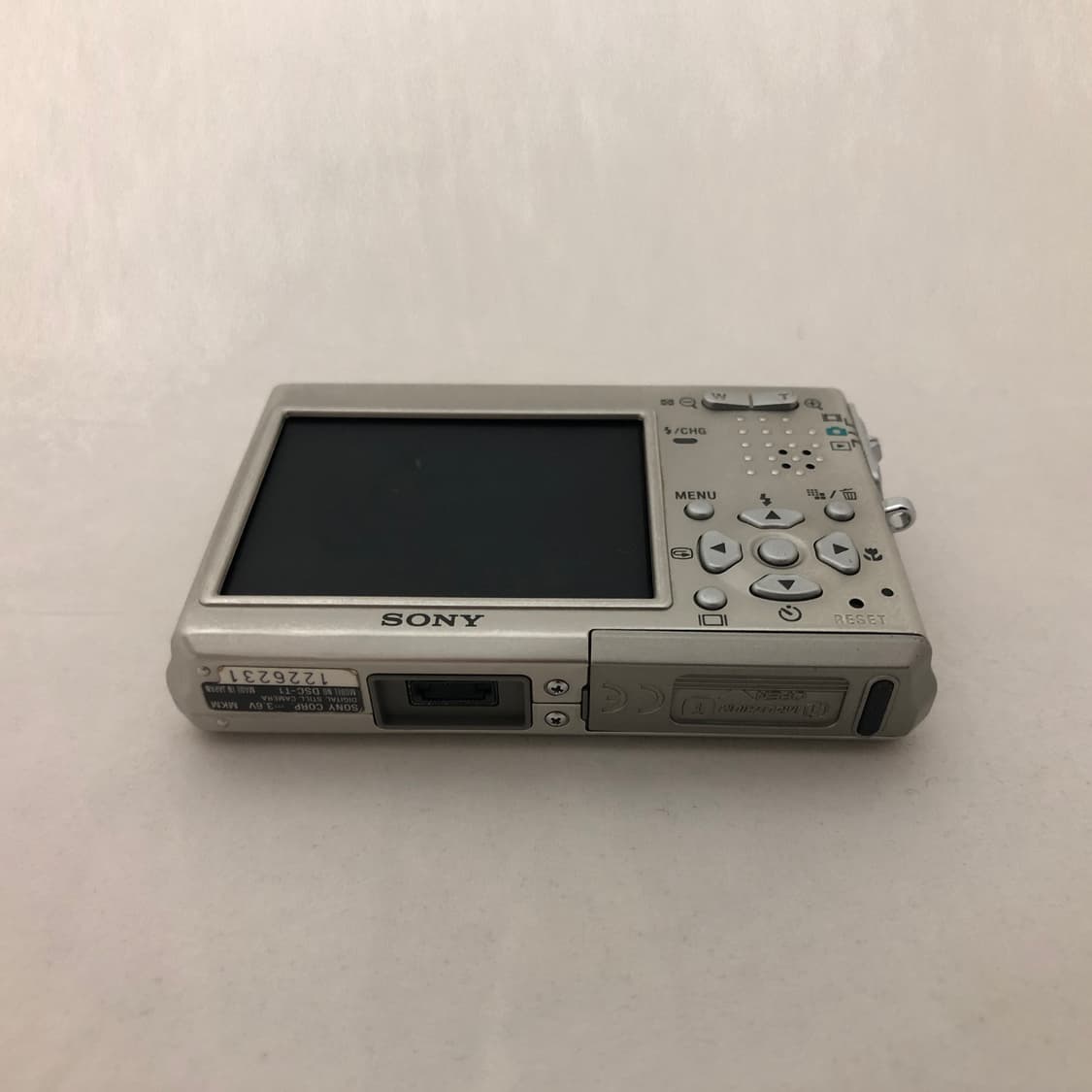 소니 사이버샷 DSC-T1 빈티지 디카 카메라 실버 상품이미지7