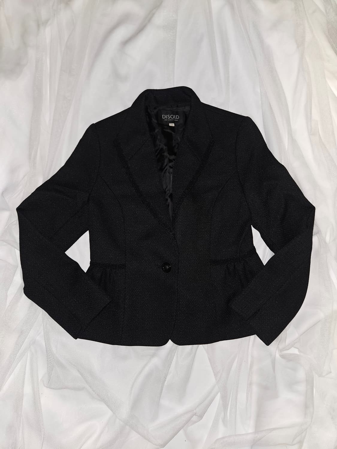 disold 공겜여주 히메 러플 블레이저 상품이미지1