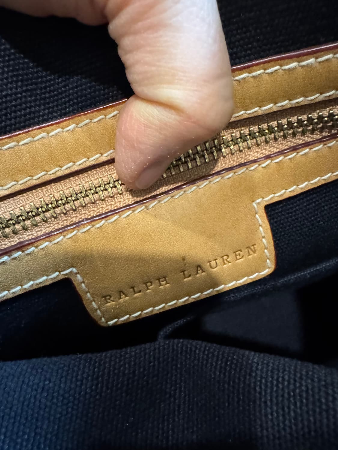 폴로 랄프로렌 캔버스 토트백 상품이미지5