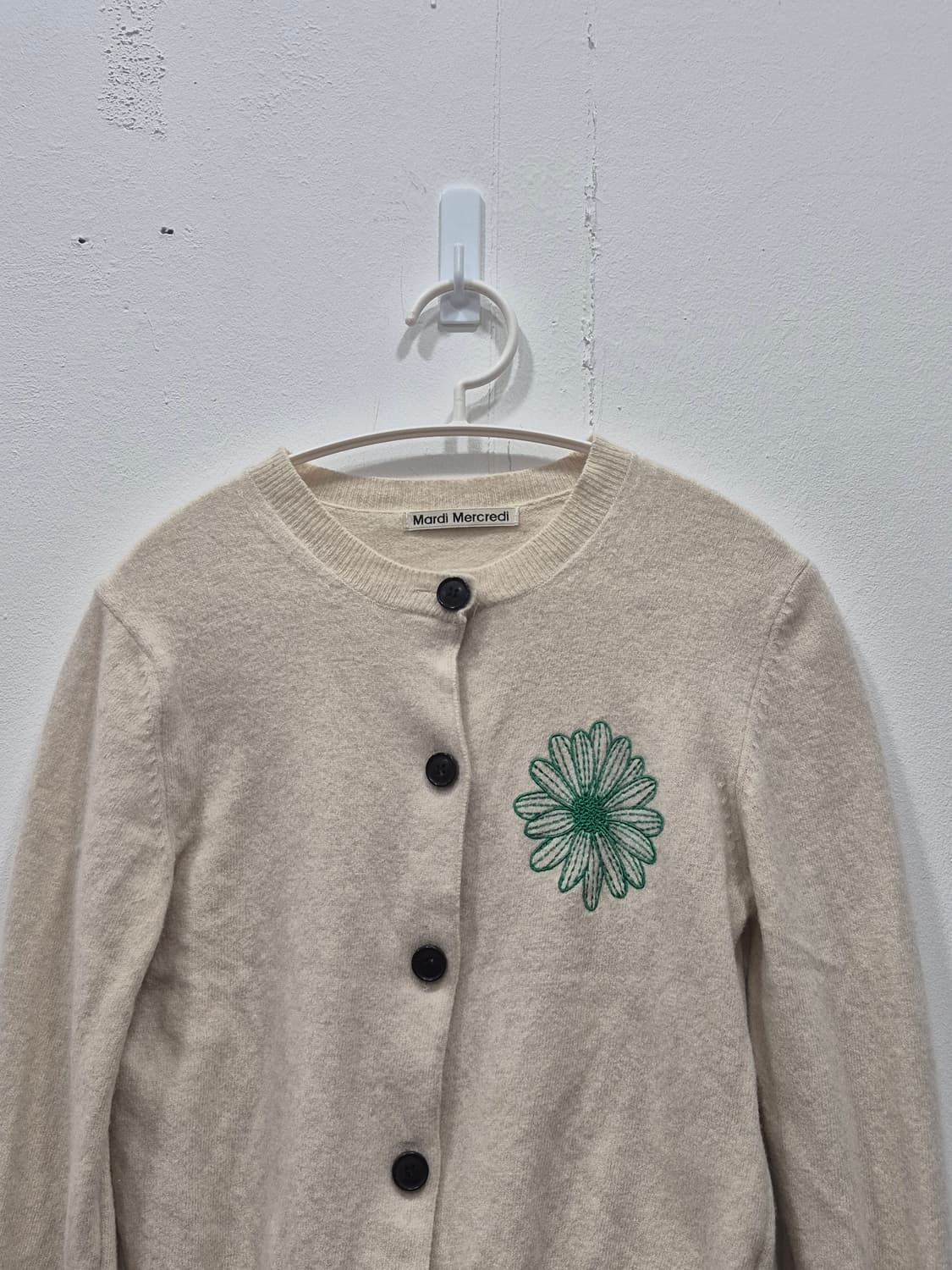 마르디메크르디 캐시미어 울 가디건 상품이미지3